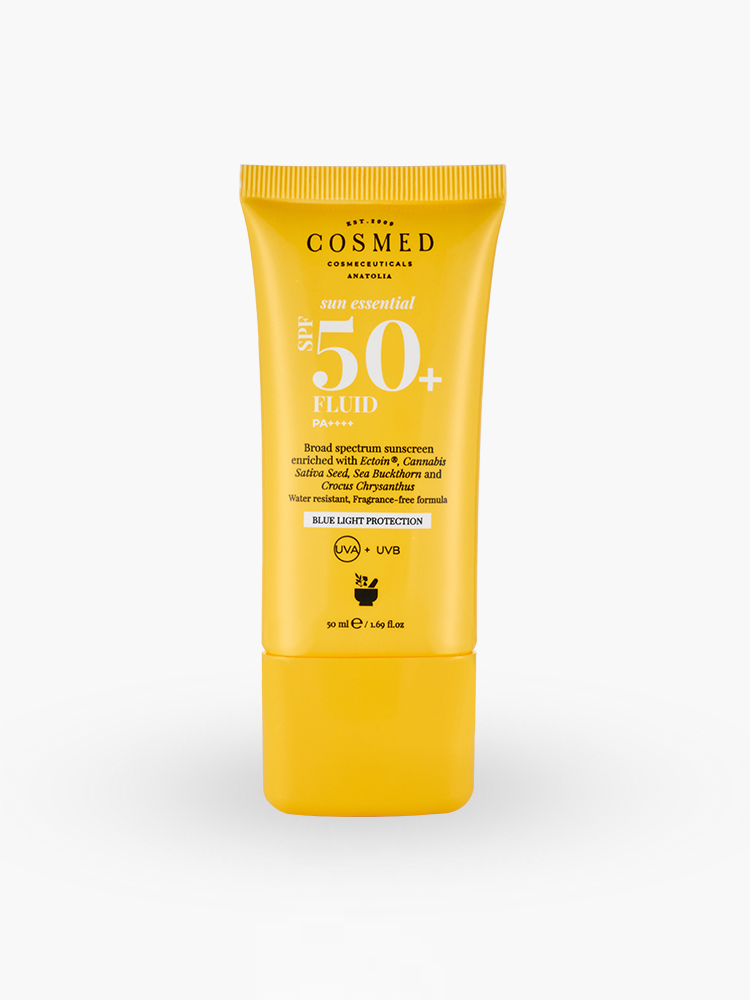 Fluid SPF 50 Tüm Cilt Tipleri için Yüz Güneş Kremi Yeni Nesil Filtreler 50 ml